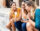 Group of young women enjoying icecream