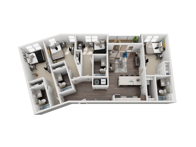 Deerwood Floor plan